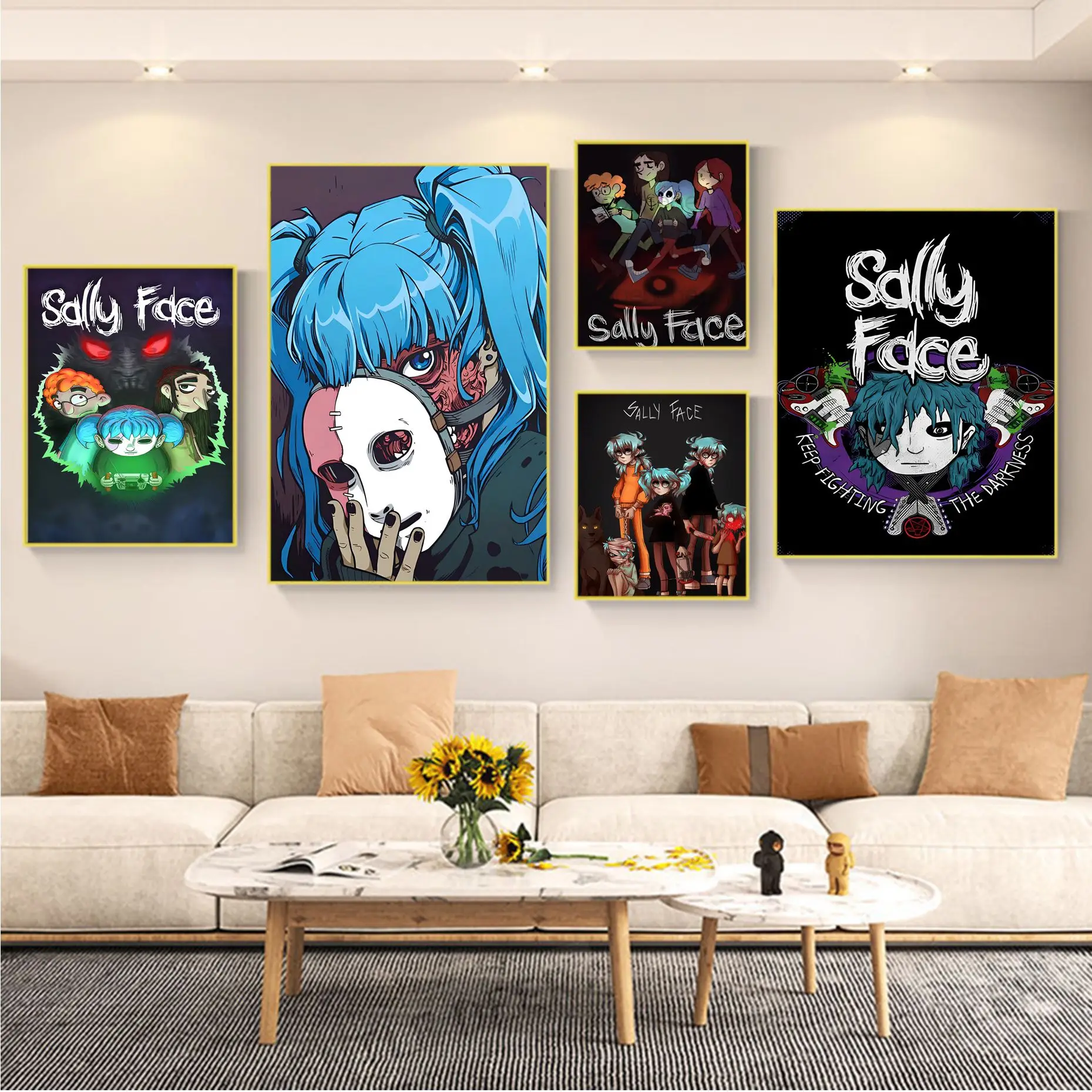 Sally Face Classic Movie Posters Vintage Room Home Bar Cafe Decor Nordic Home Decor
Sally Face Classic Movie Posters Vintage Room Home Bar Cafe Decor Nordic Home Decor