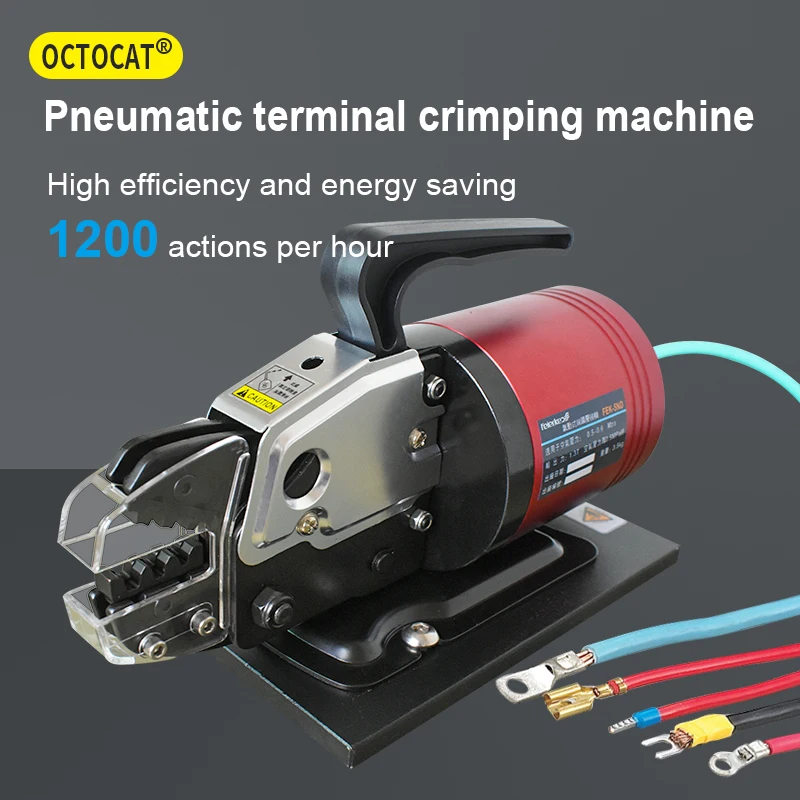 Pneumatic Cable Terminal Crimping Machine Pliers Wire Crimping Tool Electrical Splice Crimp Connector Equipment Auto Wiring
Pneumatic Cable Terminal Crimping Machine Pliers Wire Crimping Tool Electrical Splice Crimp Connector Equipment Auto Wiring