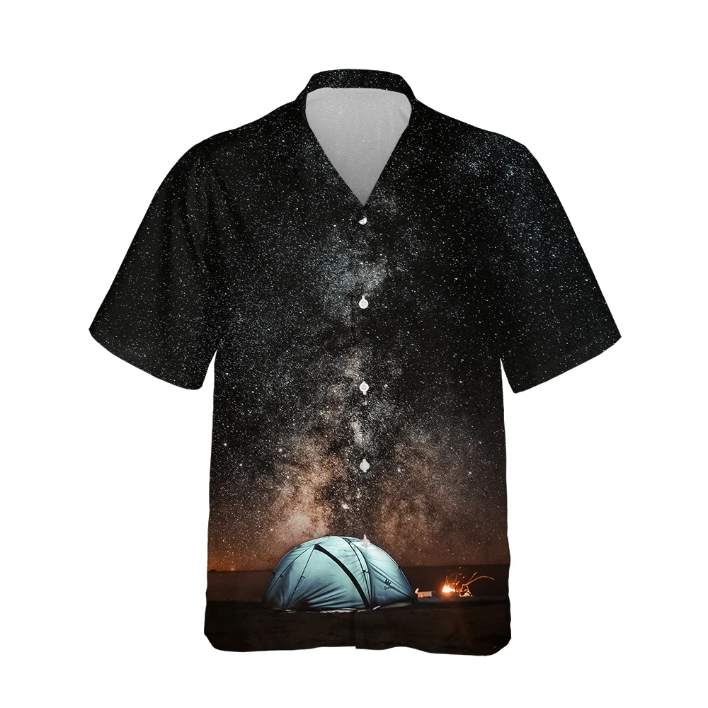 New Hawaiian Shirts 3D Nature Fantasy Scenery Print Colorful Galaxy Star Sky Pattern Male Casual Loose Oversized Tops Camisa 5XL
New Hawaiian Shirts 3D Nature Fantasy Scenery Print Colorful Galaxy Star Sky Pattern Male Casual Loose Oversized Tops Camisa 5XL