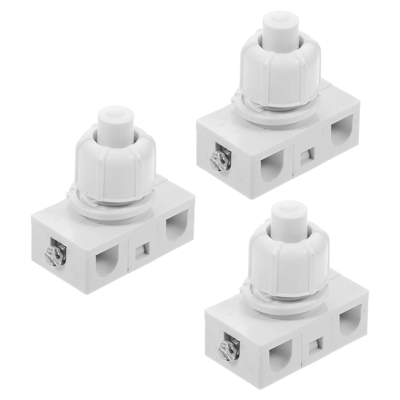 3 Pcs Household Press Switches Replacement Self-locking Light Household Copper For Appliances
3 Pcs Household Press Switches Replacement Self-locking Light Household Copper For Appliances