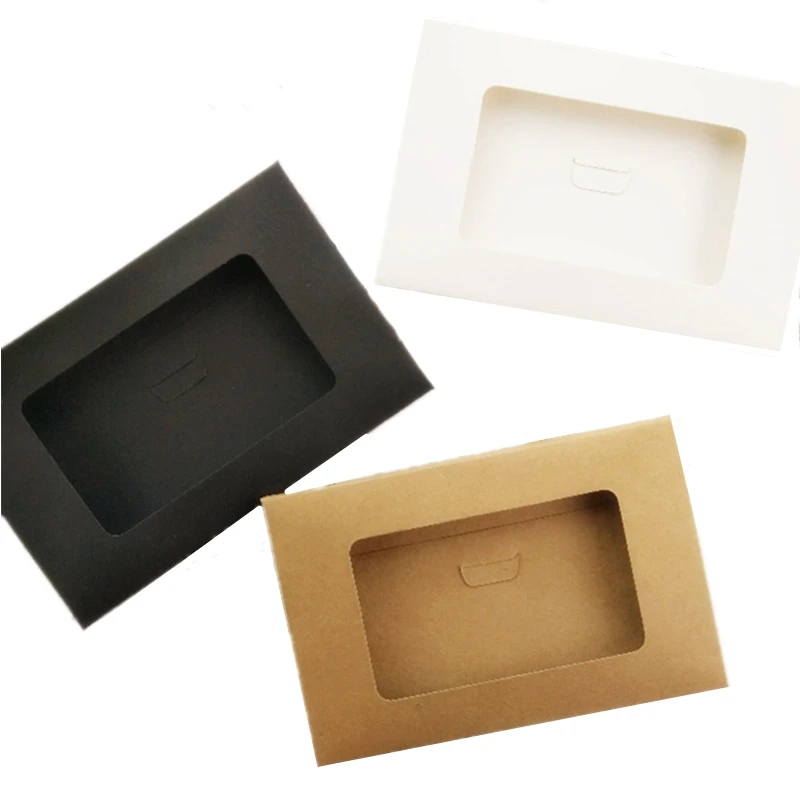50pcs Kraft Paper Gift Packaging Box for Lingerie Underwear Scarf Open Window Favor Boxes Postcard Sleeve Photo Envelope Box
50pcs Kraft Paper Gift Packaging Box for Lingerie Underwear Scarf Open Window Favor Boxes Postcard Sleeve Photo Envelope Box