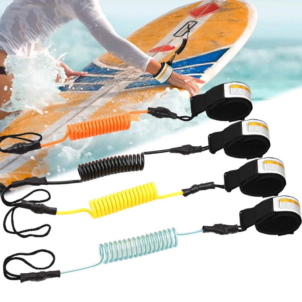TPU Elastic Coiled Raft Kayak Safety Hand Rope Stand Up Paddle Board Leash Straps for Surfboard Surfing Accessories
TPU Elastic Coiled Raft Kayak Safety Hand Rope Stand Up Paddle Board Leash Straps for Surfboard Surfing Accessories