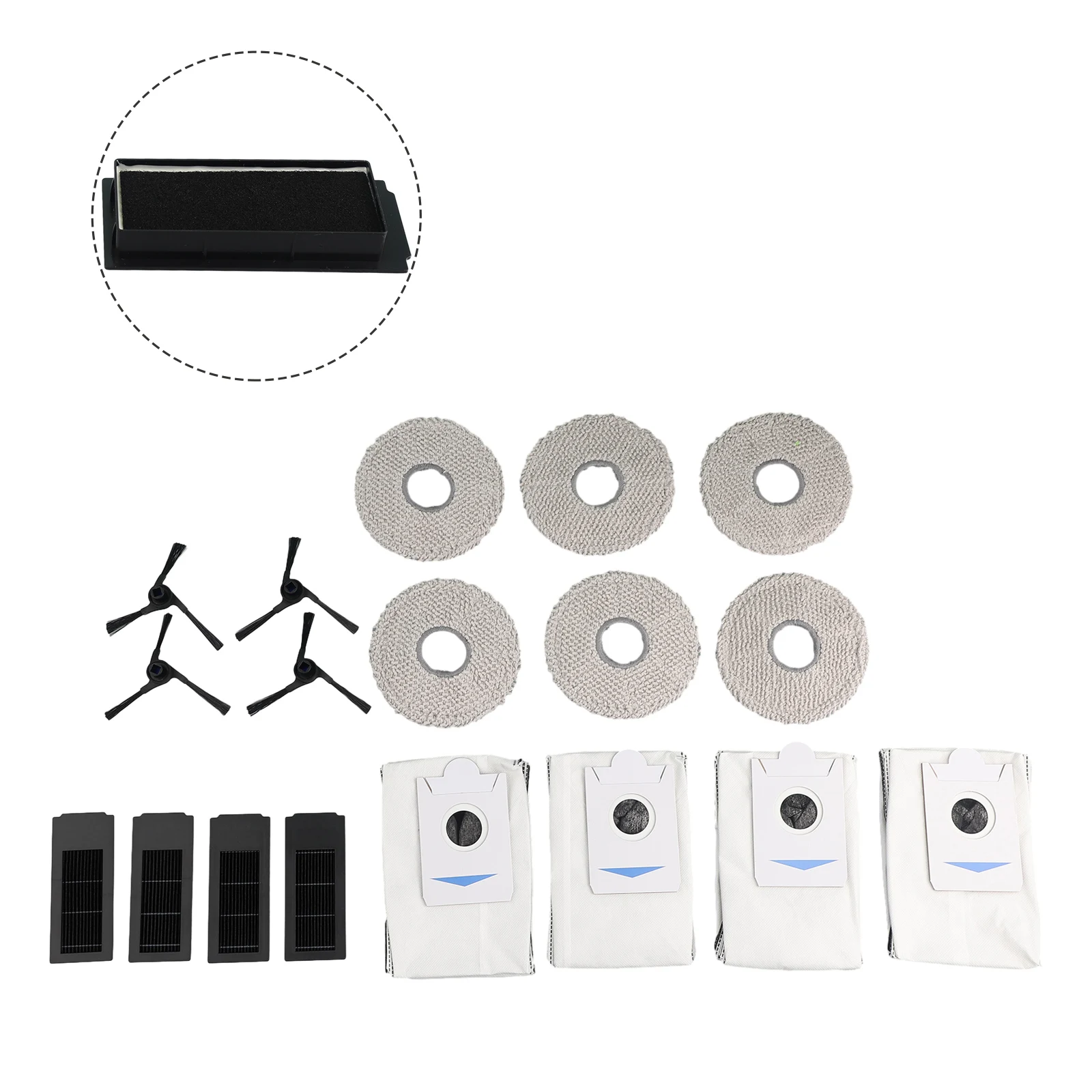 Essential Replacement Parts Bundle for Ecovacs For DEEBOT X2 X2 Omin X2 Pro DEX86 Vacuum Cleaner Replacement Essentials
Essential Replacement Parts Bundle for Ecovacs For DEEBOT X2 X2 Omin X2 Pro DEX86 Vacuum Cleaner Replacement Essentials