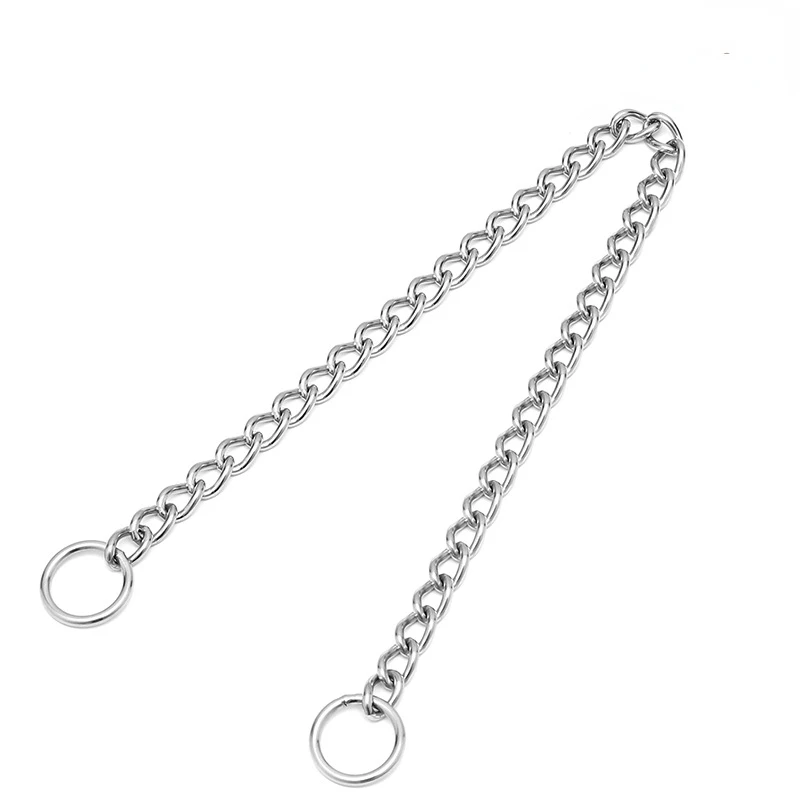 Dog Collar Stainless Steel P-chain Traction Rope Large Dog Metal Collar Control Chain Dog Collar Training Dog Pet Dog Chain
Dog Collar Stainless Steel P-chain Traction Rope Large Dog Metal Collar Control Chain Dog Collar Training Dog Pet Dog Chain