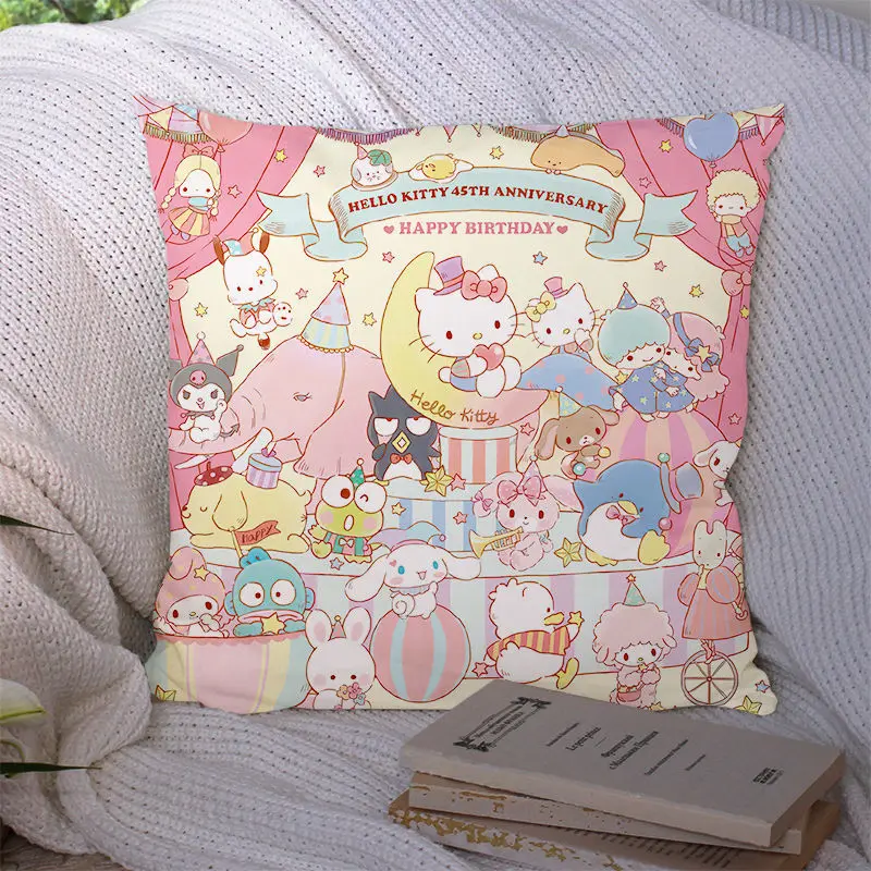 Sanrio Kawaii Hello Kitty Plush Pillow Melody Cartoon Pillow Kuromi Cute Cinnamoroll Dormitory Cute Cushion Children's Gift
Sanrio Kawaii Hello Kitty Plush Pillow Melody Cartoon Pillow Kuromi Cute Cinnamoroll Dormitory Cute Cushion Children's Gift