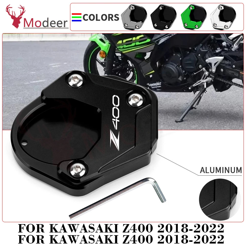 Motorcycle Accessories Side Stand extension Enlarge Plate Pad For Kawasaki NINJA 400 Z NINJA400 Z400 2018 2019 2020 2021 2022
Motorcycle Accessories Side Stand extension Enlarge Plate Pad For Kawasaki NINJA 400 Z NINJA400 Z400 2018 2019 2020 2021 2022