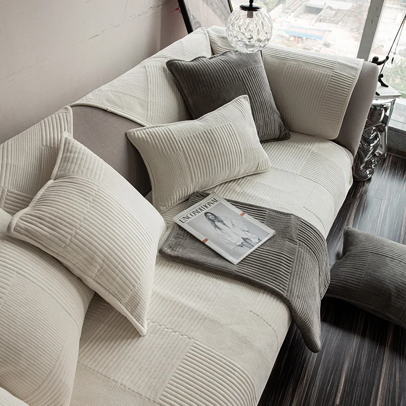 Short Plush Solid Sofa Covers Slipcovers Sofa Towel Universal Non-slip Couch Cover for Living Room Decorative capa de sofa
Short Plush Solid Sofa Covers Slipcovers Sofa Towel Universal Non-slip Couch Cover for Living Room Decorative capa de sofa