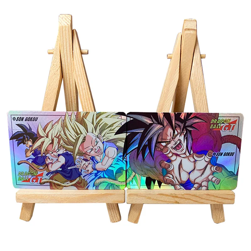 2PCS Dragon Ball Anime Characters Bronzing Flash Cards Son Goku Kakarot Super Saiyan Collectible Card Toy Children Birthday Gift
2PCS Dragon Ball Anime Characters Bronzing Flash Cards Son Goku Kakarot Super Saiyan Collectible Card Toy Children Birthday Gift