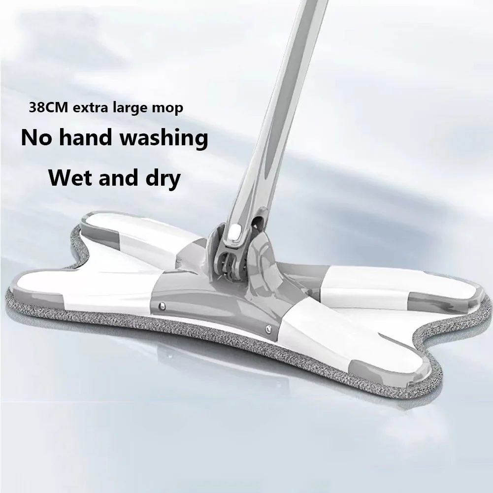 360 Degrees Cleaning Mop Automatic Wringing Household Squeeze Floor Mop Water Absorption Wet And Dry for Automatic Door Corner
360 Degrees Cleaning Mop Automatic Wringing Household Squeeze Floor Mop Water Absorption Wet And Dry for Automatic Door Corner