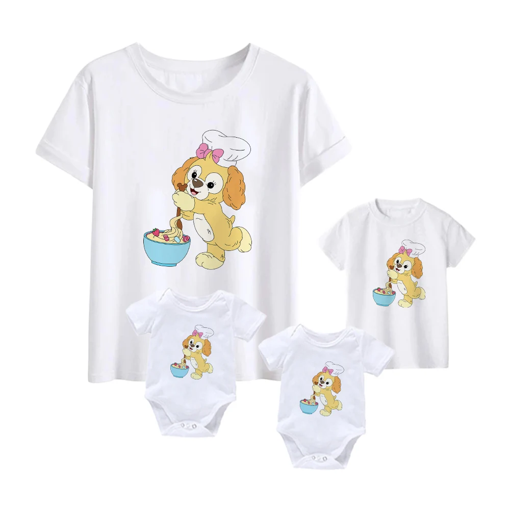 T-Shirts Disney CookieAnn Dog Print Leisure Kids Short Sleeve Baby Girl Boy Baby Romper Family Matching Clothes Adult Unisex Top
T-Shirts Disney CookieAnn Dog Print Leisure Kids Short Sleeve Baby Girl Boy Baby Romper Family Matching Clothes Adult Unisex Top
