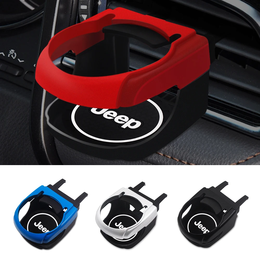 1PCS Car Air Outlet Drink Cup Holder Accessory With Coaster For Jeep Renegade Compass Grand Cherokee Wrangler Patriot Auto Inter
1PCS Car Air Outlet Drink Cup Holder Accessory With Coaster For Jeep Renegade Compass Grand Cherokee Wrangler Patriot Auto Inter