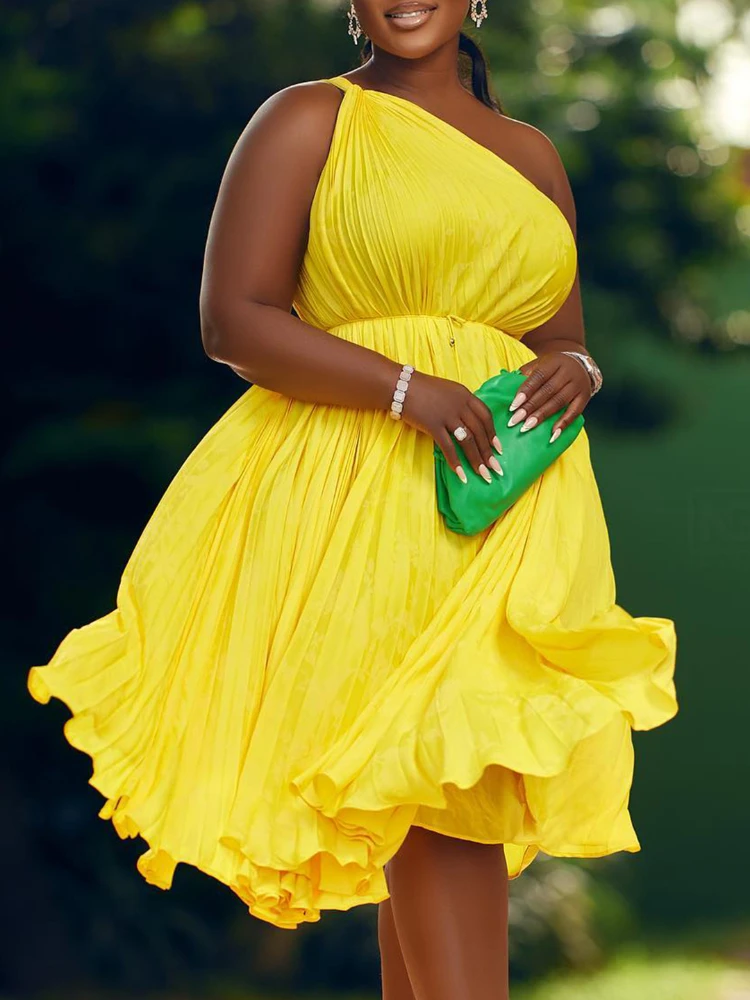 Summer Dresses Womens 2023 Pleated Diagonal Collar Bandage Peplum Hem Big Swing Vestido comfy Vacation Going Out Sweetheart Gown
Summer Dresses Womens 2023 Pleated Diagonal Collar Bandage Peplum Hem Big Swing Vestido comfy Vacation Going Out Sweetheart Gown