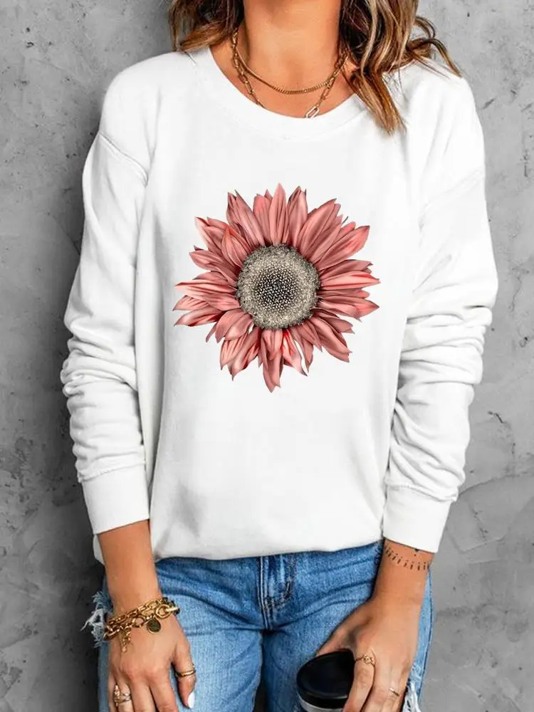 Flower Trend 90s Style Cute Pullovers O-neck Women Fall Autumn Fashion Clothing Spring Fashion Female Graphic Sweatshirts
Flower Trend 90s Style Cute Pullovers O-neck Women Fall Autumn Fashion Clothing Spring Fashion Female Graphic Sweatshirts