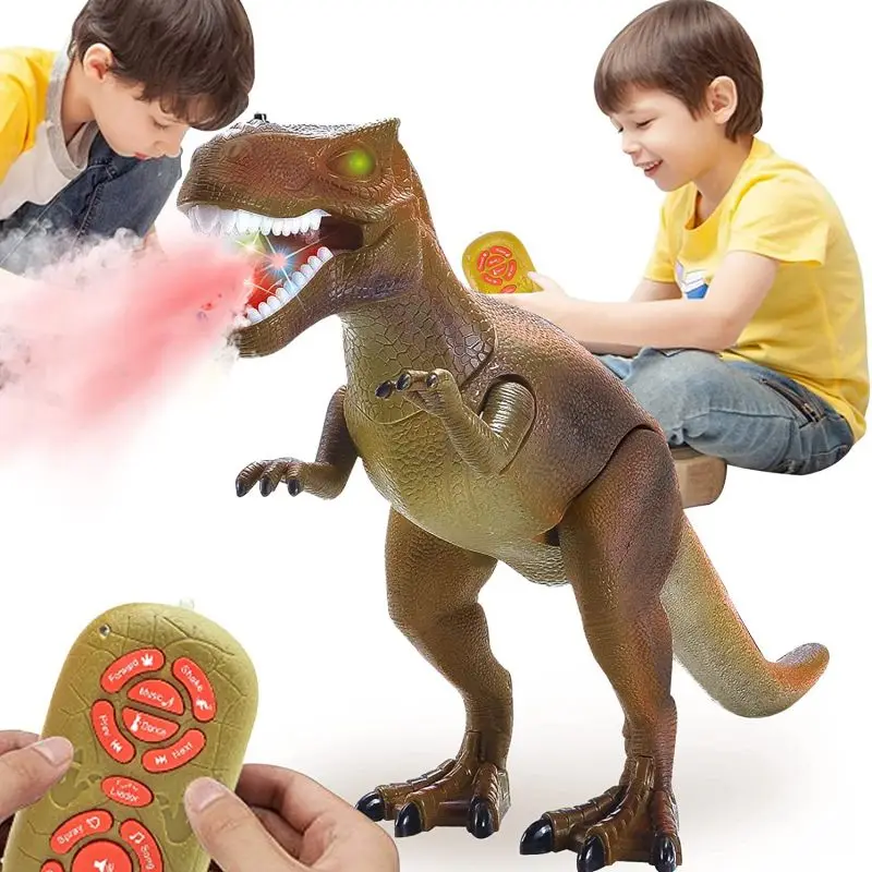 Rc Toy Dinosaurs For Children T Rex Remote Control Toys For Boy Radio Control Walking Dinosaur With Roaring Spraying Function
Rc Toy Dinosaurs For Children T Rex Remote Control Toys For Boy Radio Control Walking Dinosaur With Roaring Spraying Function