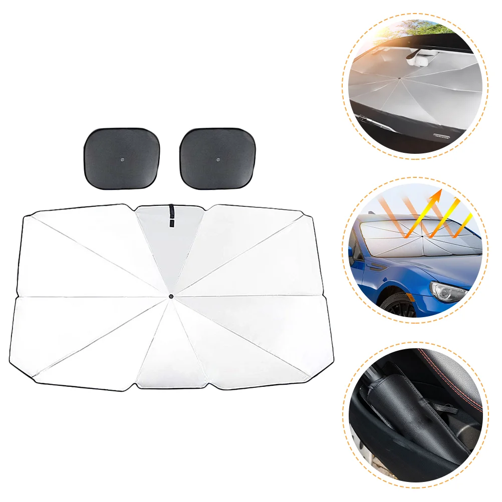 Car Sun Umbrella Shade Windshield Window Sunshade Blocker Visor Cover Auto Foldable Front Protector Rear Side Sunshades
Car Sun Umbrella Shade Windshield Window Sunshade Blocker Visor Cover Auto Foldable Front Protector Rear Side Sunshades