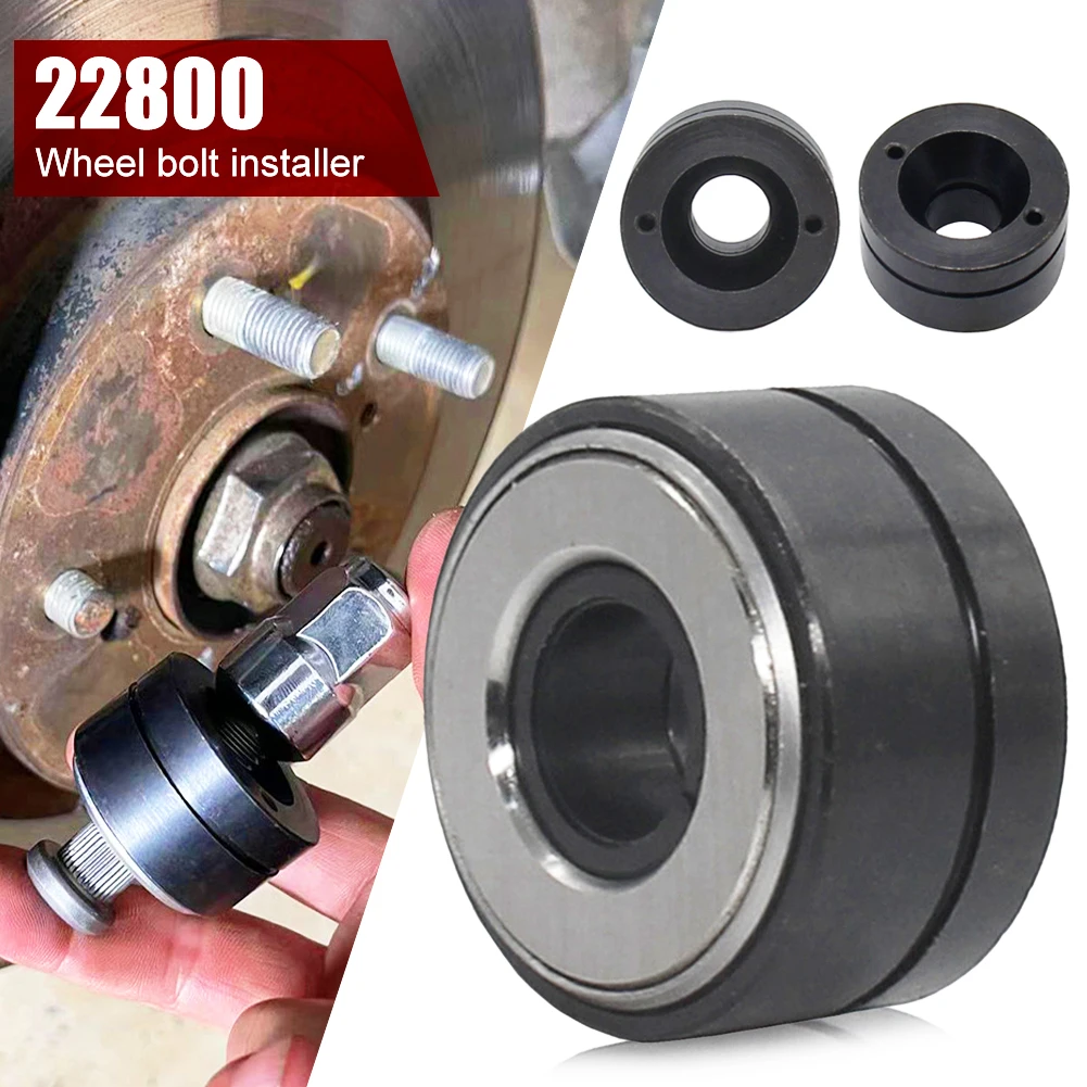 1PC 22800 Wheel Stud Installer Replace Most All Automotive and Light-Duty Truck Wheel Studs Tire Stud Tool Widely Compatible
1PC 22800 Wheel Stud Installer Replace Most All Automotive and Light-Duty Truck Wheel Studs Tire Stud Tool Widely Compatible