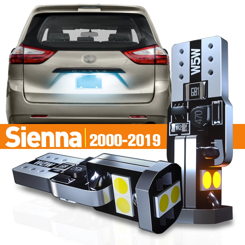2x LED License Plate Light For Toyota Sienna 2000-2019 2008 2009 2010 2011 2012 2013 2014 2015 2016 2017 Accessories Canbus Lamp
2x LED License Plate Light For Toyota Sienna 2000-2019 2008 2009 2010 2011 2012 2013 2014 2015 2016 2017 Accessories Canbus Lamp