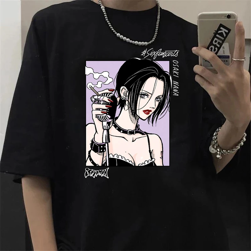 Japanese Anime Osaki Nana T-shirt Women's Summer Top Kawaii Cartoon Osaki Nana T-Shirt Harajuku Grunge Unisex T-Shirt Women
Japanese Anime Osaki Nana T-shirt Women's Summer Top Kawaii Cartoon Osaki Nana T-Shirt Harajuku Grunge Unisex T-Shirt Women