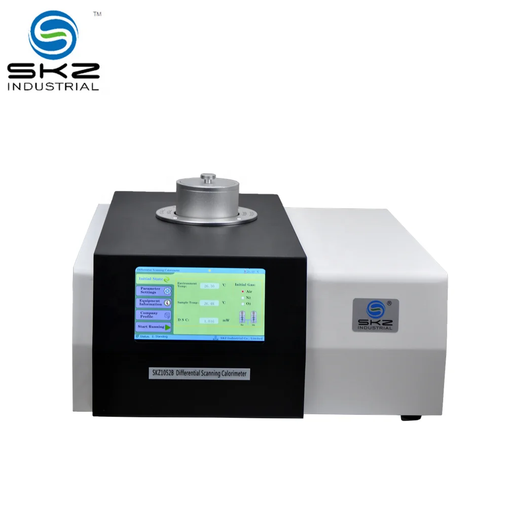 SKZ1052B High quality automatic Differential Scanning Calorimeter 550C isothermal oit dsc analysis apparatus price
SKZ1052B High quality automatic Differential Scanning Calorimeter 550C isothermal oit dsc analysis apparatus price