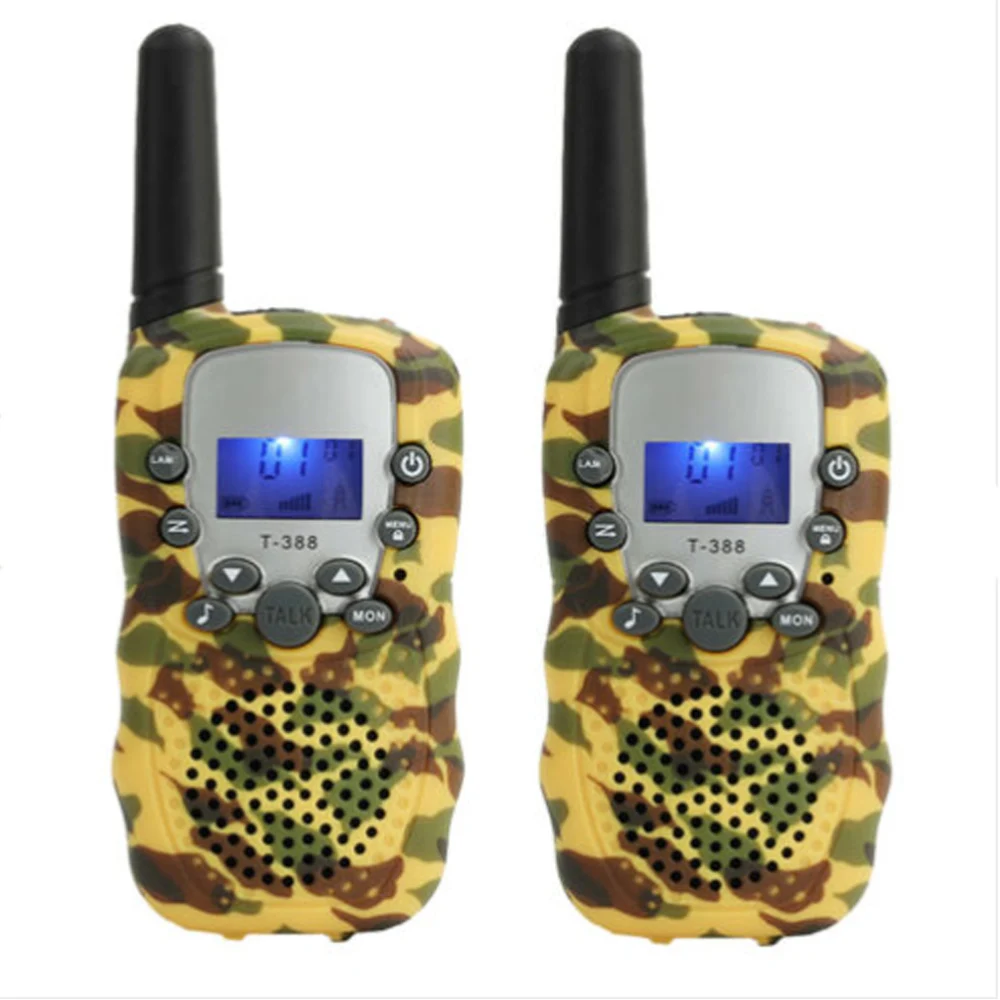 2PCS/Set T388 Children's Walkie Talkie Portable Handheld Long RangeTransceiver Toys for Kid Outdoor Camping Birthday Xmas Gifts
2PCS/Set T388 Children's Walkie Talkie Portable Handheld Long RangeTransceiver Toys for Kid Outdoor Camping Birthday Xmas Gifts