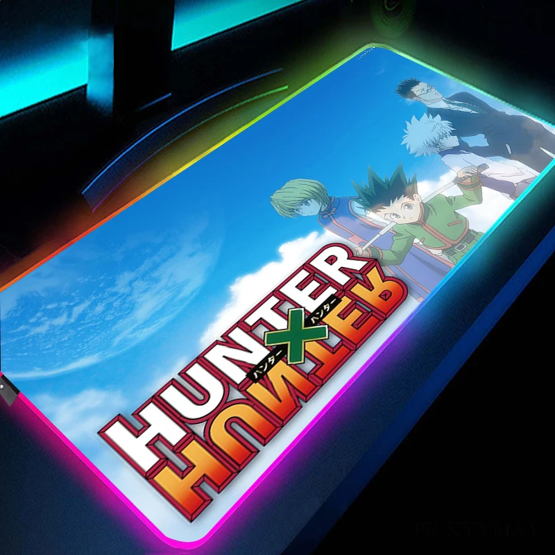 Hunter X Hunter RGB Mousepad Large Gaming Mousepads Luminous Mouse Pads Big LED Mouse Mat Desk Pad Backlit Keyboard Mats
Hunter X Hunter RGB Mousepad Large Gaming Mousepads Luminous Mouse Pads Big LED Mouse Mat Desk Pad Backlit Keyboard Mats