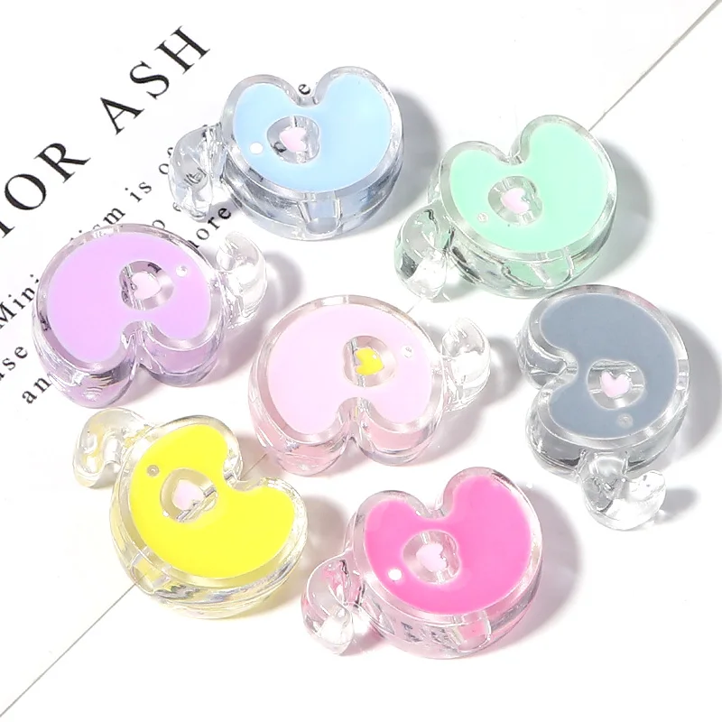 17*25mm 3.3mm Mixed Acrylic One side Drip Oil Duck Charms DIY Bracelet Making Pendant For DIY Handmade Jewelry
17*25mm 3.3mm Mixed Acrylic One side Drip Oil Duck Charms DIY Bracelet Making Pendant For DIY Handmade Jewelry