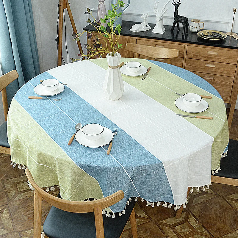 Proud Rose Lattice Round Table Cloth Thicken Cotton Linen Table Cover Living Room Decoration Cover Towel Hotel Tablecloths
Proud Rose Lattice Round Table Cloth Thicken Cotton Linen Table Cover Living Room Decoration Cover Towel Hotel Tablecloths