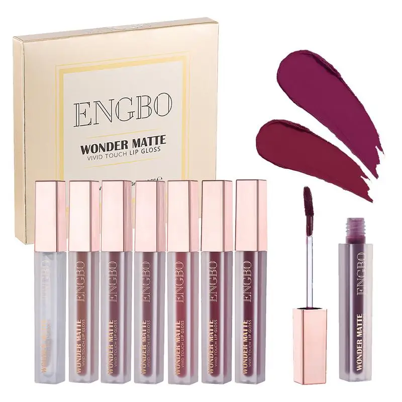Matte Liquid Lipstick & Lip Plumper Set 7 Pieces Matte Liquid Lipstick & 1 Piece Lip Plumper Make-Up Set Kit Safe & Durable
Matte Liquid Lipstick & Lip Plumper Set 7 Pieces Matte Liquid Lipstick & 1 Piece Lip Plumper Make-Up Set Kit Safe & Durable