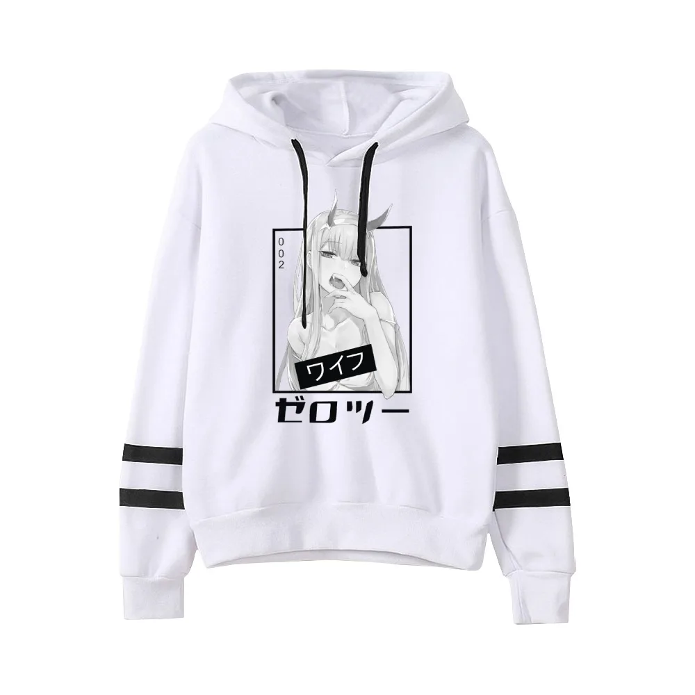 Darling in The Franxx Manga Zero Two Anime Hoodie Unisex Pocketless Sleeve Sweatshirt Men Women's Pullover Harajuku Clothes
Darling in The Franxx Manga Zero Two Anime Hoodie Unisex Pocketless Sleeve Sweatshirt Men Women's Pullover Harajuku Clothes