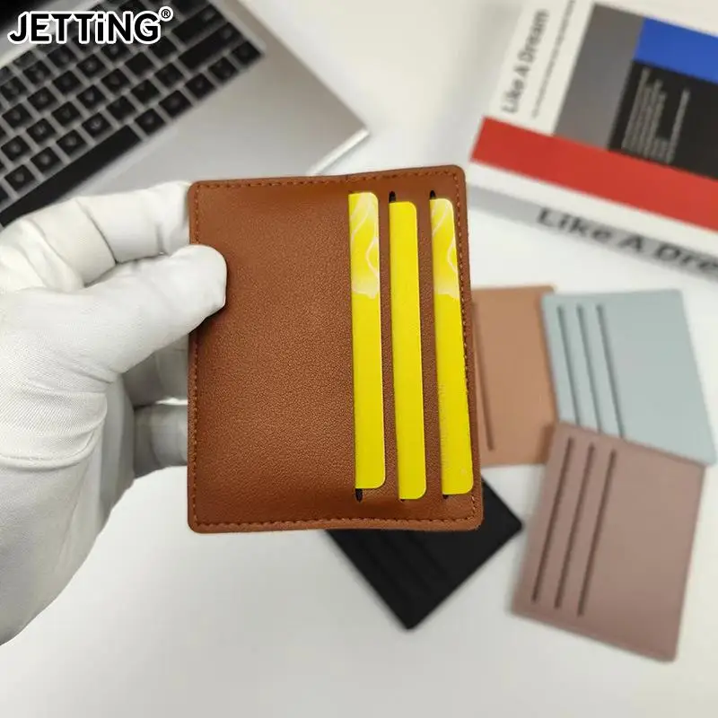 1Pc Pu Leather ID Card Holder Candy Color Bank Credit Card Box Multi Slot Slim Card Case Wallet Women Men Business Card Cover
1Pc Pu Leather ID Card Holder Candy Color Bank Credit Card Box Multi Slot Slim Card Case Wallet Women Men Business Card Cover