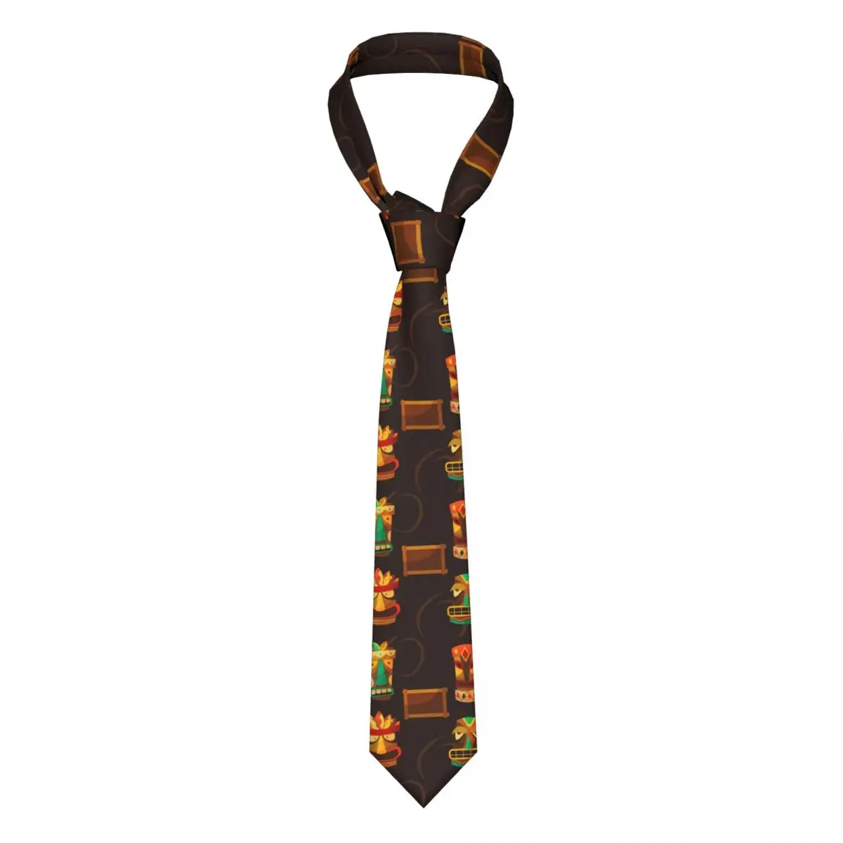 Mens Tie Classic Skinny Fun Ethnic Masks Neckties Narrow Collar Slim Casual Tie Accessories Gift
Mens Tie Classic Skinny Fun Ethnic Masks Neckties Narrow Collar Slim Casual Tie Accessories Gift