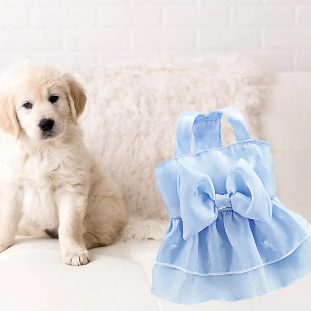 Красивое платье для собаки платье тонкой работы Хлопковое платье на бретельках для щенка собаки с бантом
Красивое платье для собаки платье тонкой работы Хлопковое платье на бретельках для щенка собаки с бантом