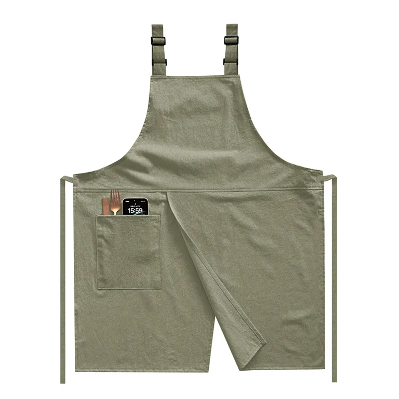 Универсальный хлопковый льняной фартук для кухни, ресторана, выпечки, логотип «сделай сам», одежда для уборки дома
Универсальный хлопковый льняной фартук для кухни, ресторана, выпечки, логотип «сделай сам», одежда для уборки дома