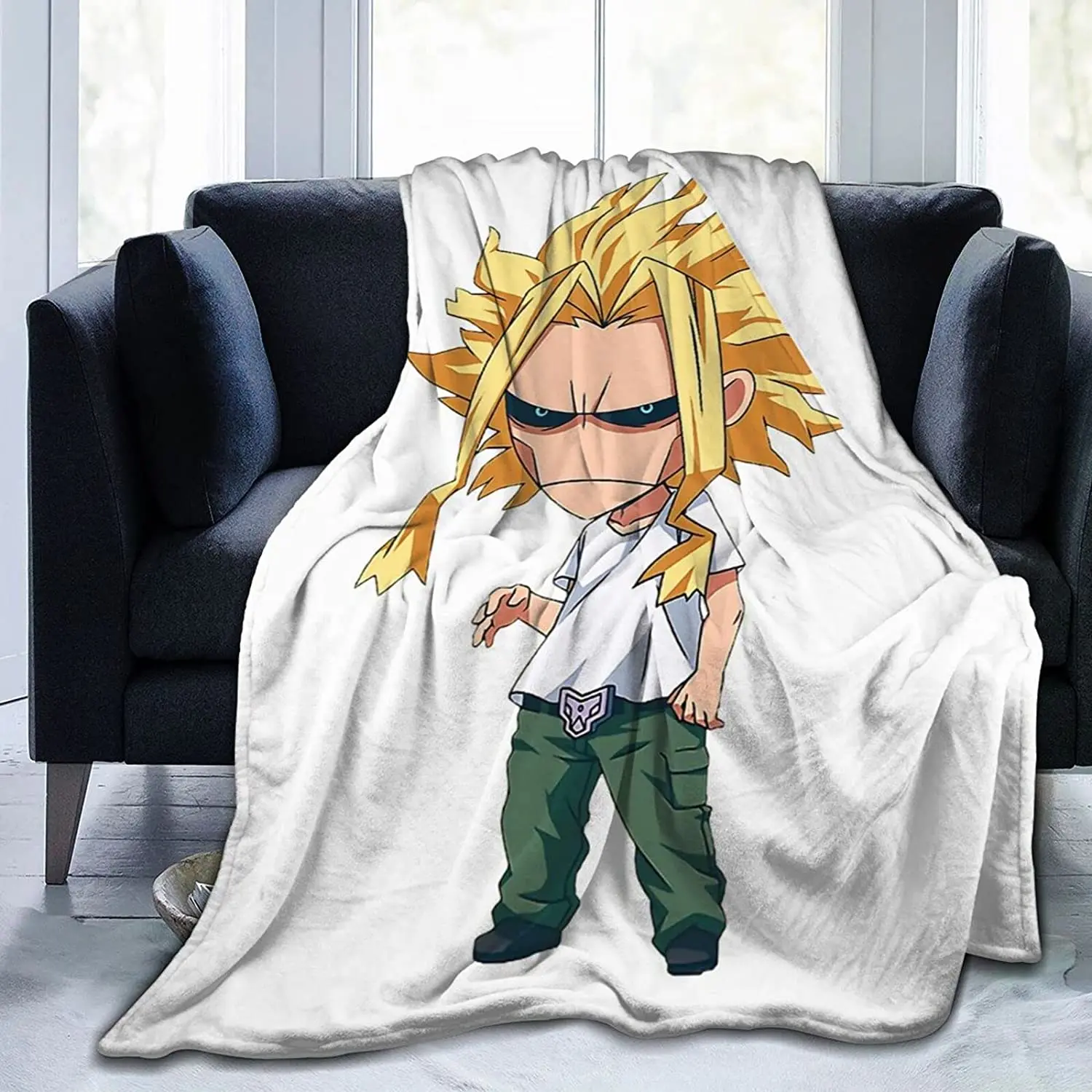 All Might - Soft Flannel Blanket Lightweight Fleece Blanket Air Conditioner is Suitable for Bedroom Living Room Sofa
All Might - Soft Flannel Blanket Lightweight Fleece Blanket Air Conditioner is Suitable for Bedroom Living Room Sofa