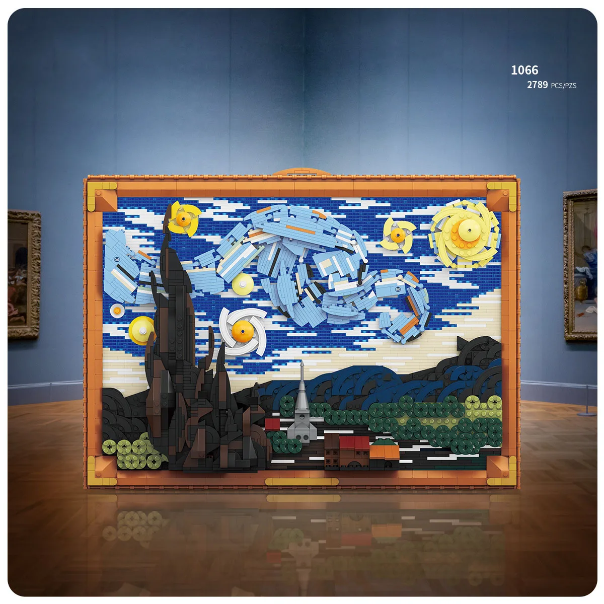World Famous Van Gogh Paintings Micro Diamond Block Netherlands Toys The Starry Night Collection Mini Building Brick With Light
World Famous Van Gogh Paintings Micro Diamond Block Netherlands Toys The Starry Night Collection Mini Building Brick With Light
