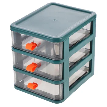 Storage Box Mini Sundries Container Small Desk Organizer Multi- Desktop Plastic Containers Office Tpe Makeup Drawers