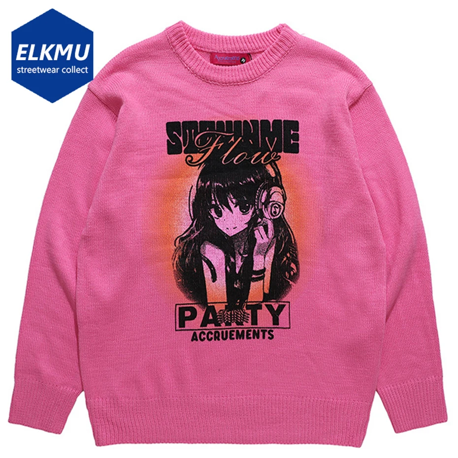 Anime Girl Sweaters Oversized Streetwear Y2K Knitted Sweater Pullovers Jumpers Unisex 2022
Anime Girl Sweaters Oversized Streetwear Y2K Knitted Sweater Pullovers Jumpers Unisex 2022