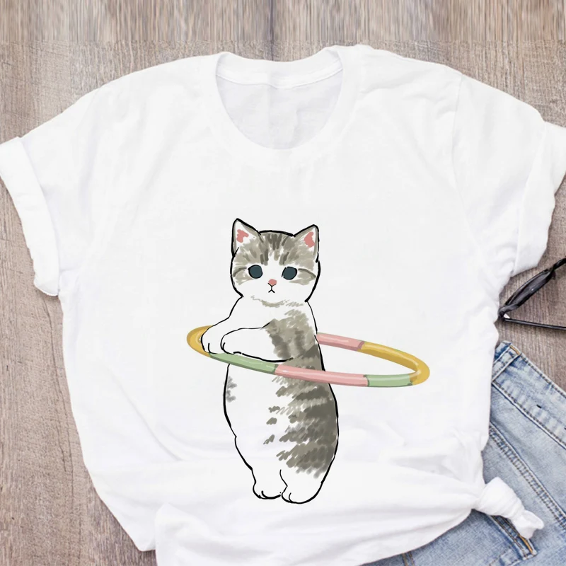 Summer New Women T-Shirts 2020 Harajuku Kawaii Cute Animal Nice Cat Unicorn Print T-shirt Causal O-Neck Short Sleeve Loose Tops
Summer New Women T-Shirts 2020 Harajuku Kawaii Cute Animal Nice Cat Unicorn Print T-shirt Causal O-Neck Short Sleeve Loose Tops