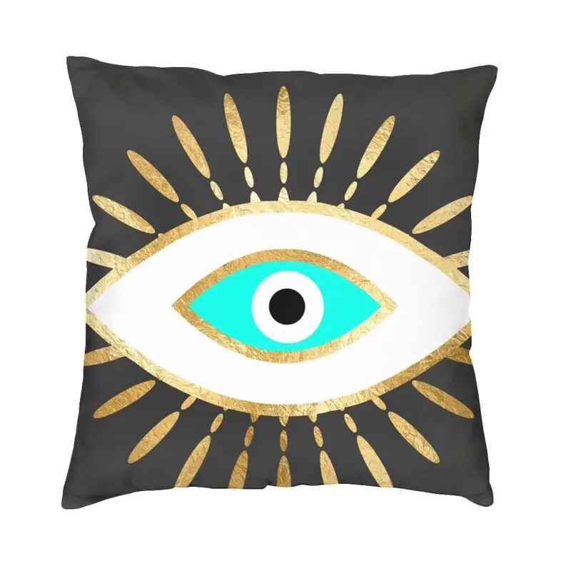 Хамса от дурного глаза Золотая фольга с принтом, блестящая наволочка, амулет, льняная хлопковая Современная Подушка, домашний декор 
Хамса от дурного глаза Золотая фольга с принтом, блестящая наволочка, амулет, льняная хлопковая Современная Подушка, домашний декор