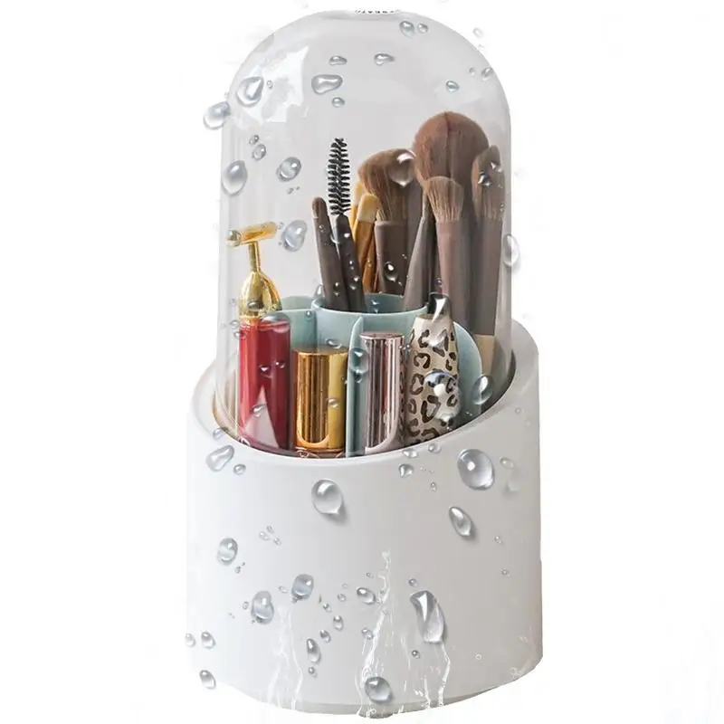 Makeup Organizer With Lid 360 Rotating Makeup Brush Holder Spinning Cosmetics Holders Storage Cup For Large Capacity Cosmetic
Makeup Organizer With Lid 360 Rotating Makeup Brush Holder Spinning Cosmetics Holders Storage Cup For Large Capacity Cosmetic
