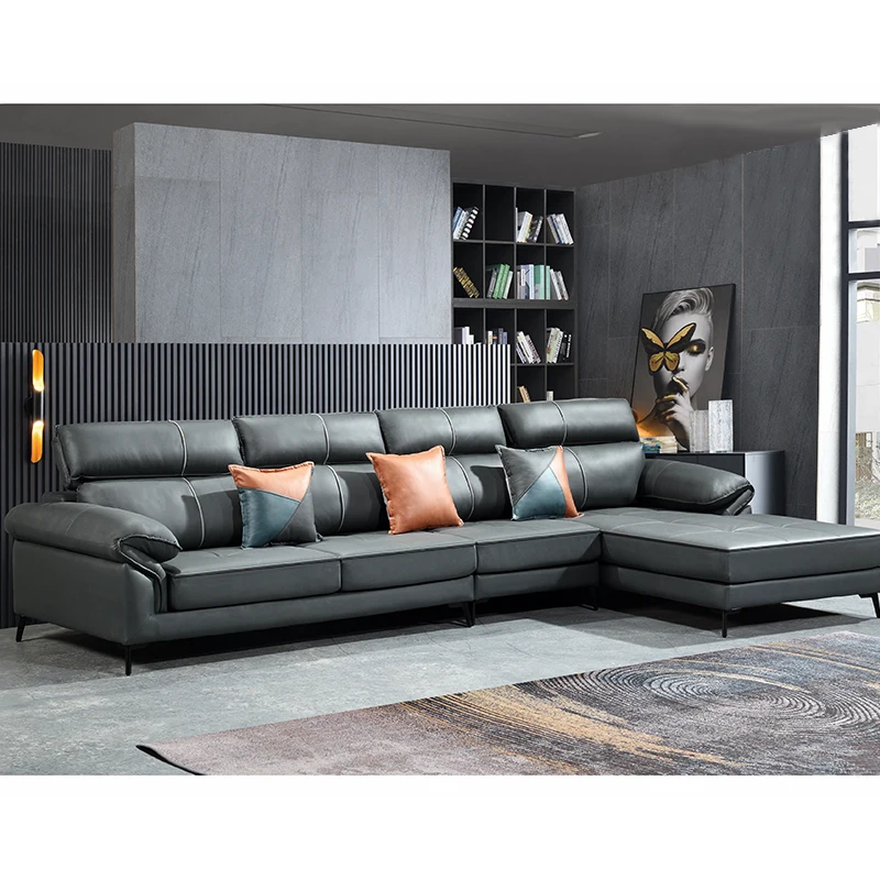 Hot Sale Modern Design Leather Sectional Sofa Set Furniture for Living Room Sofa
Hot Sale Modern Design Leather Sectional Sofa Set Furniture for Living Room Sofa