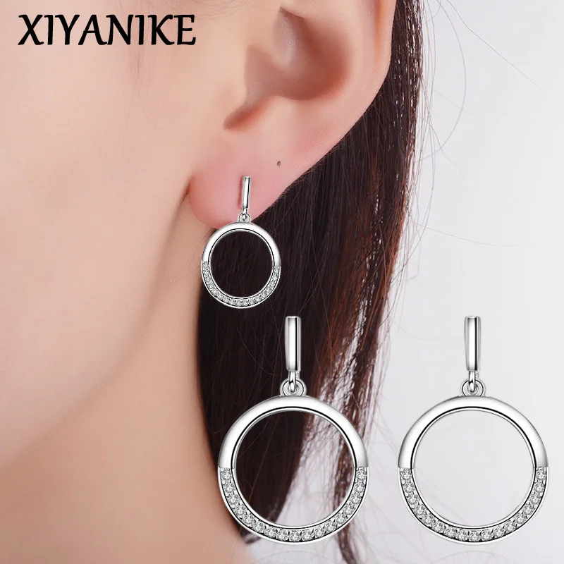 XIYANIKE Sweet Round Circle Ear Stud Earrings For Women Girl Simple Fashion New Piercing Jewelry Lady Gift Party сережки
XIYANIKE Sweet Round Circle Ear Stud Earrings For Women Girl Simple Fashion New Piercing Jewelry Lady Gift Party сережки