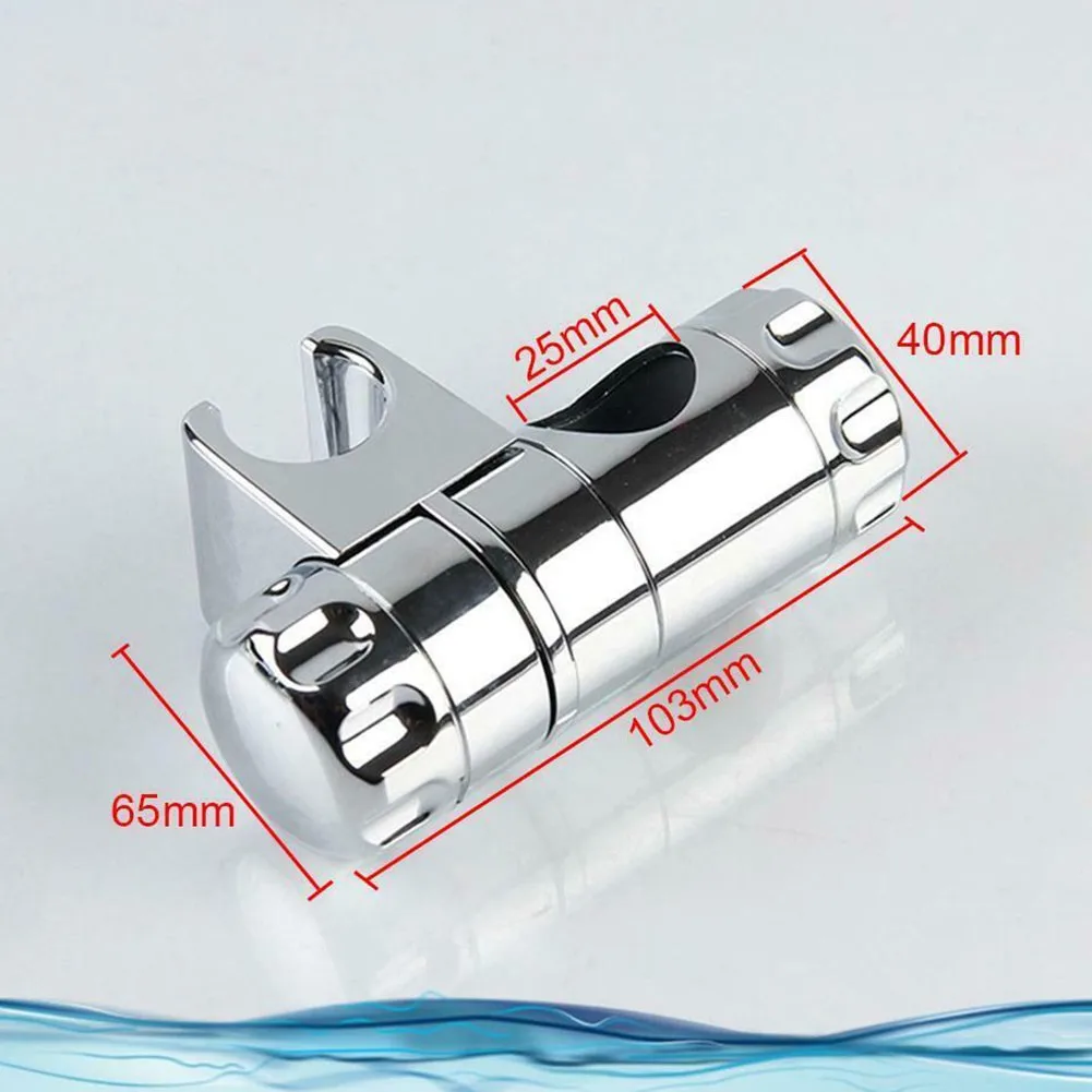 Chrome Shower Rail Head Slider Holder Adjustable 18-25mm Universal Bracket Bathroom Pipe Shower Heads Holders Brackets Racks
Chrome Shower Rail Head Slider Holder Adjustable 18-25mm Universal Bracket Bathroom Pipe Shower Heads Holders Brackets Racks