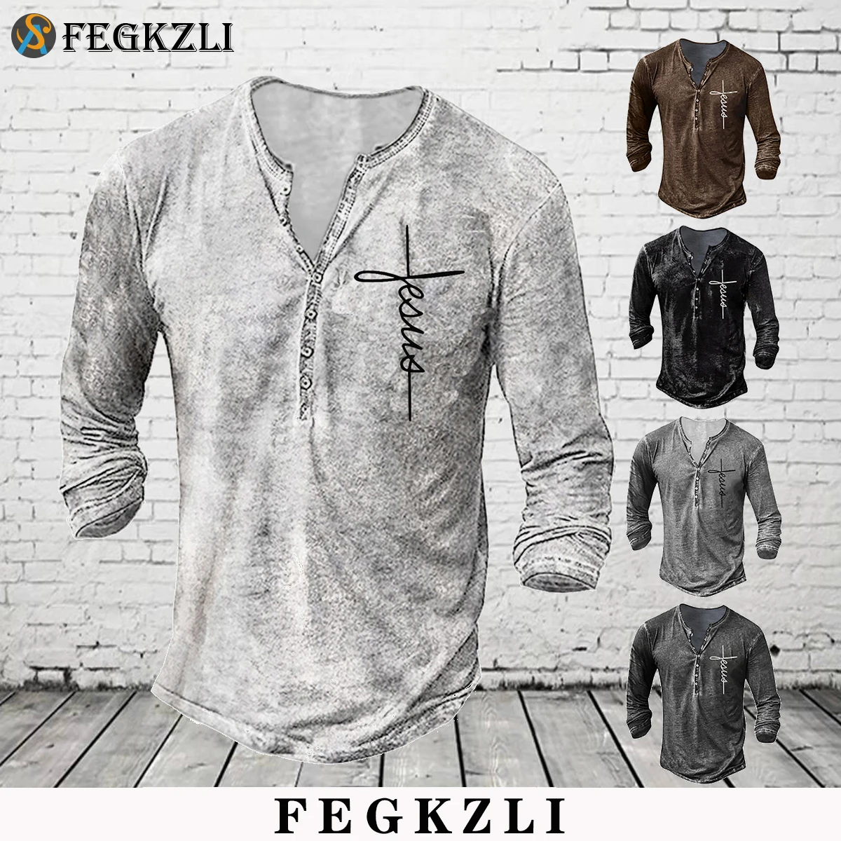 FEGKZLI Men's Autumn Long Sleeve T Shirts Oversized Punk Style Top Casual Vintage V Collar 3D Printed Tees Tops
FEGKZLI Men's Autumn Long Sleeve T Shirts Oversized Punk Style Top Casual Vintage V Collar 3D Printed Tees Tops