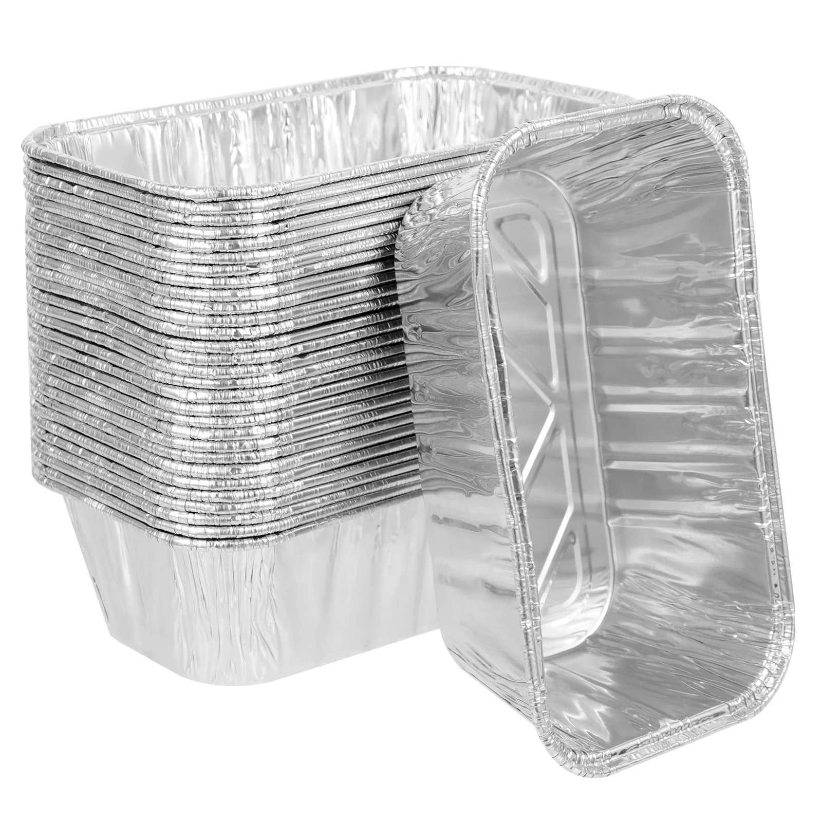30pcs Aluminum Pan Liners Foil Pan Supplies Household Barbecue Containers for Lover Friends
30pcs Aluminum Pan Liners Foil Pan Supplies Household Barbecue Containers for Lover Friends