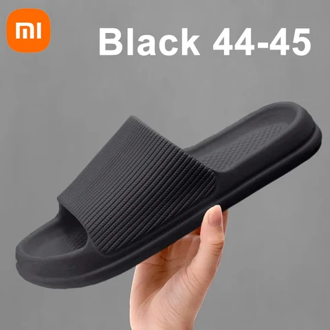 Шлепанцы Xiaomi Youpin мужские/женские домашние, Нескользящие сандалии, мягкая подошва, Эва, повседневные комнатные тапочки, шлепанцы для ванной комнаты