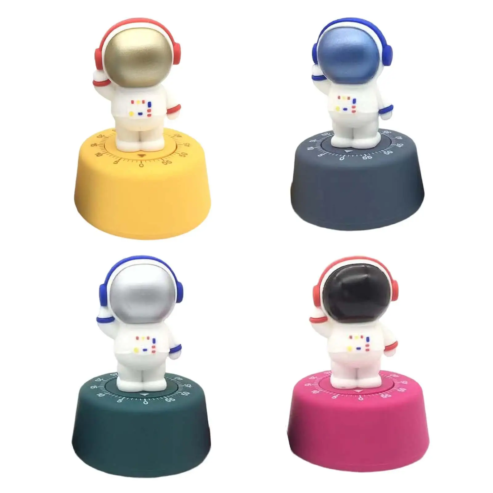 Astronaut Cartoon Kitchen Timer Mechanical Rotating Alarm Clock Christmas Holiday New Year Gift Minute Timer Reminder for Kids
Astronaut Cartoon Kitchen Timer Mechanical Rotating Alarm Clock Christmas Holiday New Year Gift Minute Timer Reminder for Kids