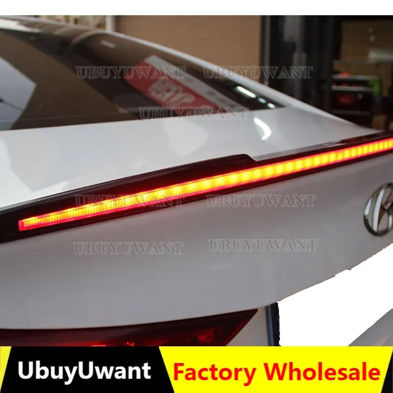 Задний спойлер для Hyundai Elantra 2017 2018 2019 из АБС-пластика Окрашенный черный белый цвет крыло багажника со светодиодсветильник кой
Задний спойлер для Hyundai Elantra 2017 2018 2019 из АБС-пластика Окрашенный черный белый цвет крыло багажника со светодиодсветильник кой