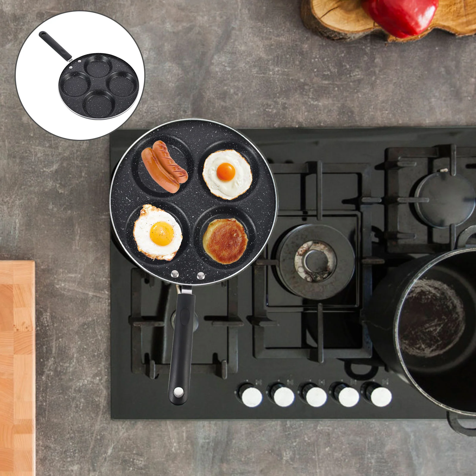 Pan Egg Frying Skillet Pancake Omelette Kitchen Omelet Griddle Cooker Stick Non Nonstick Molds Small Maker Cooking Crepe
Pan Egg Frying Skillet Pancake Omelette Kitchen Omelet Griddle Cooker Stick Non Nonstick Molds Small Maker Cooking Crepe