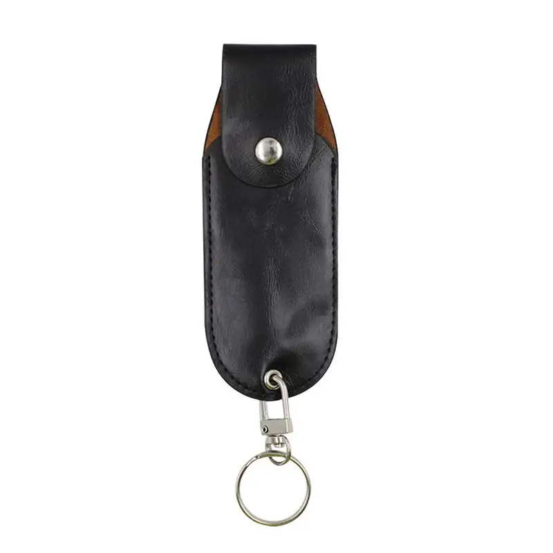 Leather Case For Pepper Spray Bottle Self Defense Tool Protective Case Mini Spray Container Storage Case With Key Clip Durable
Leather Case For Pepper Spray Bottle Self Defense Tool Protective Case Mini Spray Container Storage Case With Key Clip Durable